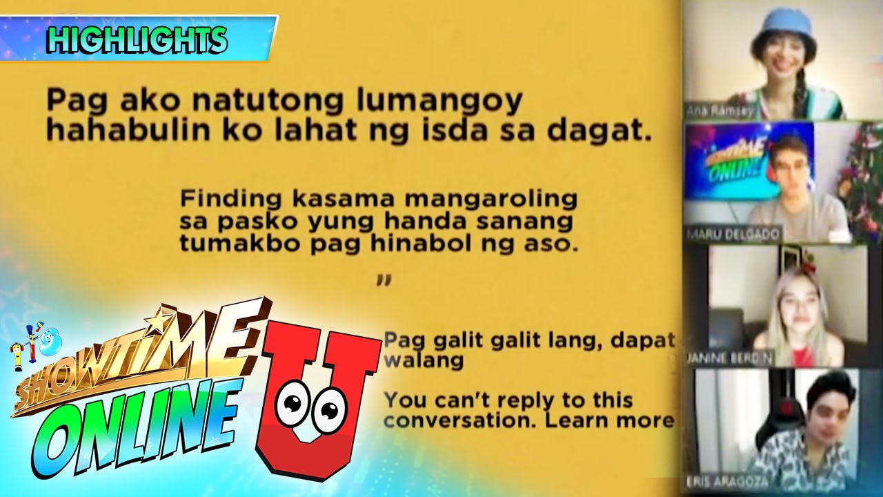 SEE some 'hugot memes' in Meme Mai-Post Lang! | Showtime Online U