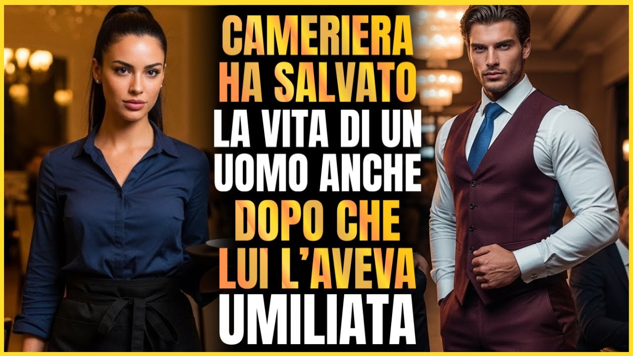 CAMERIERA HA SALVATO LA VITA DI UN UOMO ANCHE DOPO CHE LUI L’AVEVA ...