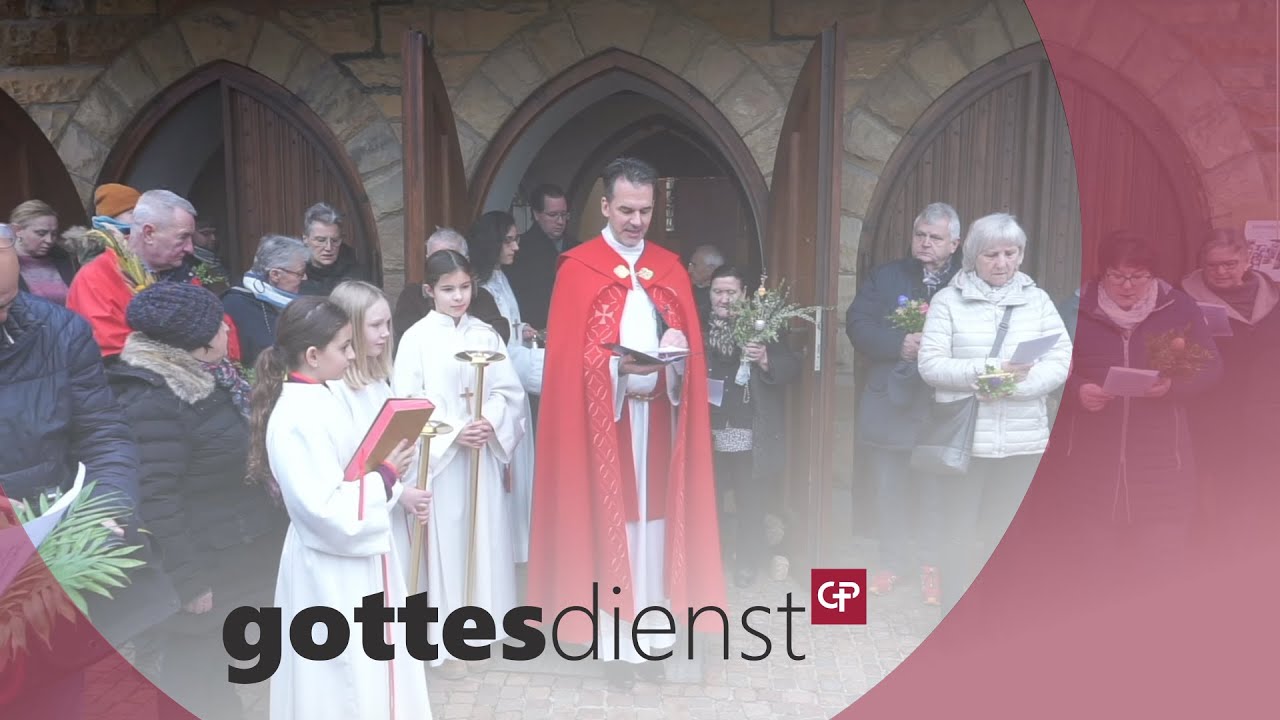 GOTTESDIENST live | 02. April | Palmsonntag - YouTube