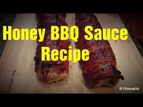 Honey BBQ Sauce Recipe for BBQ Baby Back Ribs, Heat and Sweet