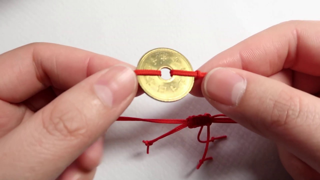 Cách làm vòng tay đồng xu may mắn chiêu tài cầu lộc đơn giản nhất (Hiệp xinh đẹp)