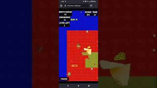 retro arcade 'cheese game' #arcade #lifeisbutadream #gaming #icp #retro #dfinity #cheese #pacman