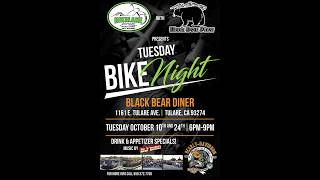 Bikelane Garage & Black Bear Diner Bike Night Promo