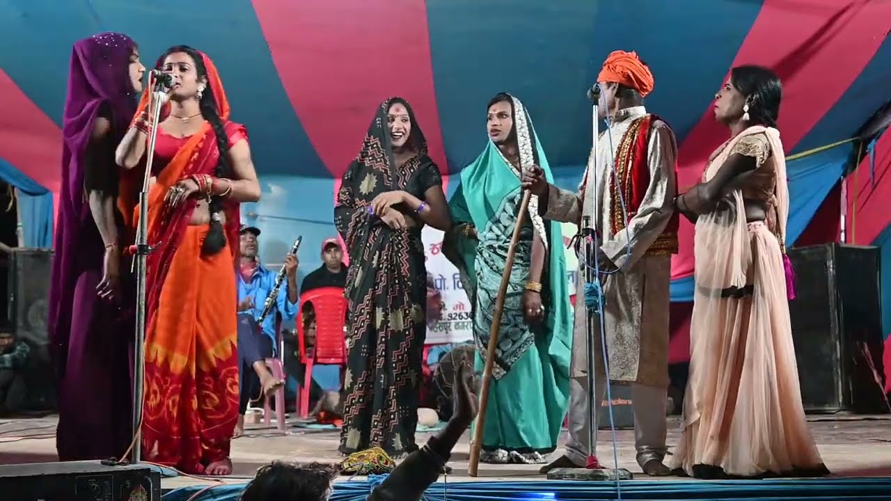 विजयकुमार मंडल एवं सगुनी मंडल का नं० वन नाच #kumarwrijbhan nach #Vijay mandal and saguni mandal