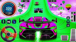 Mega Ramp GT Car Racing Simulator - ImpossibleStunt Car Racing 3D - Android Gameplay screenshot 3
