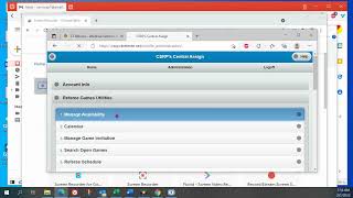 Central Assign Managing availability How To Set Referee Availability