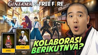 THIS ANIME WILL BE THE NEXT FF COLLABORATION! FREE FIRE X GINTAMA - Cheap DM Flash Sale!