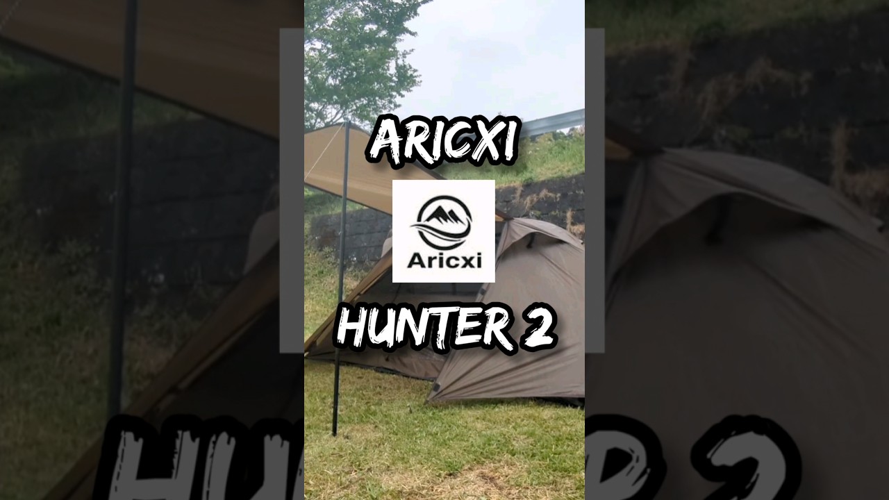 ショート]理想の軽量ソロドームテント見つけた?! Aricxi HUNTER2