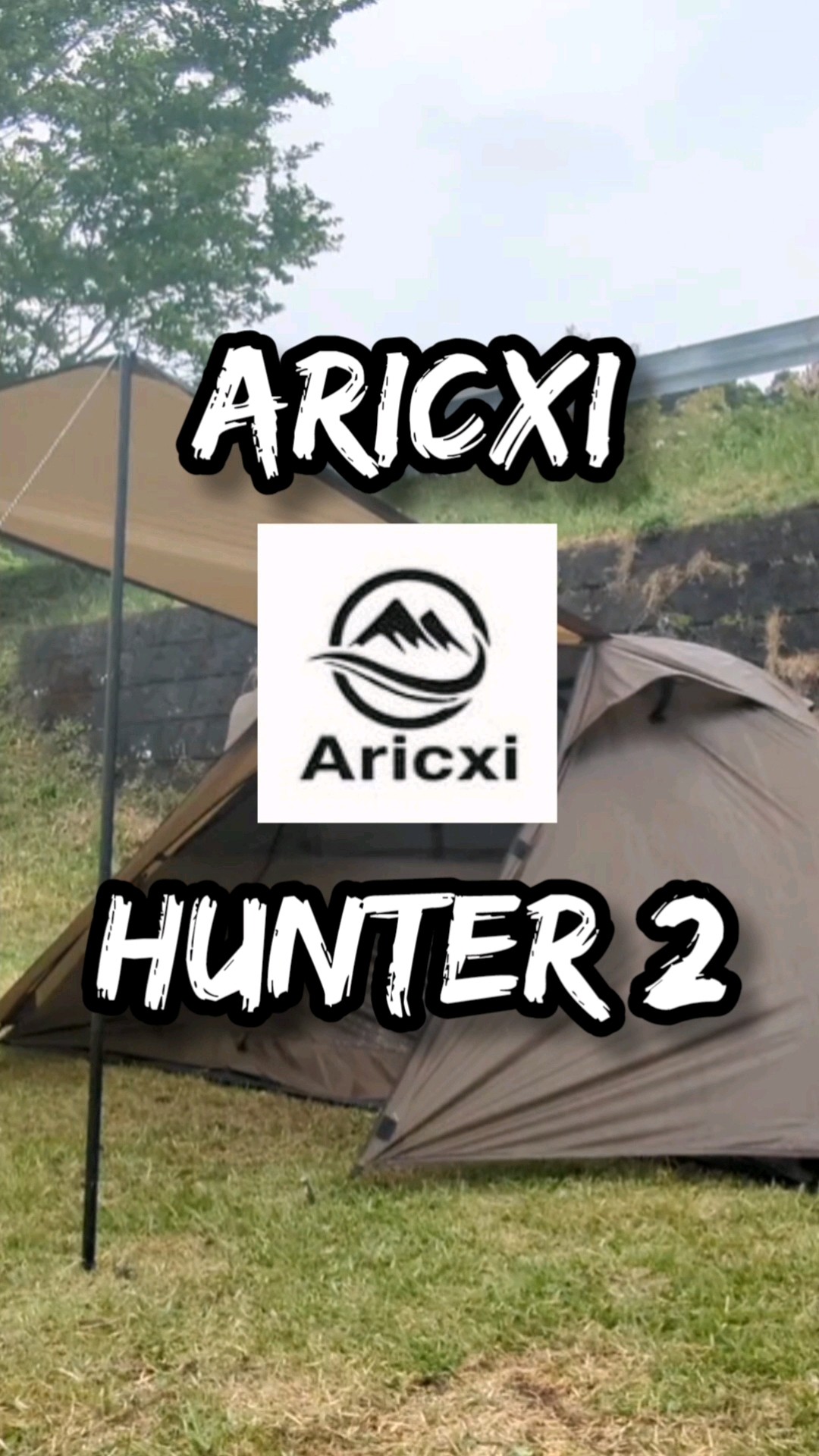 ショート]理想の軽量ソロドームテント見つけた?! Aricxi HUNTER2
