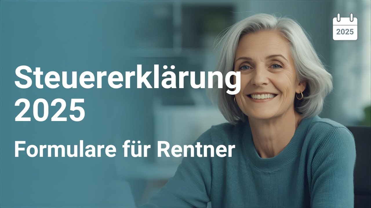 Formulare Steuererklärung 2025 für Rentner – Zum Ausdrucken & Sofort Ausfüllen