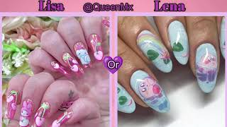 Lisa Or Lena - Cute Rings Cute Nails