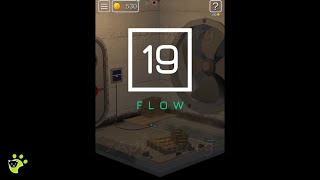 50 Tiny Room Escape 19 Flow (3/3 Cards) Full Walkthrough (Kiary Games) screenshot 3