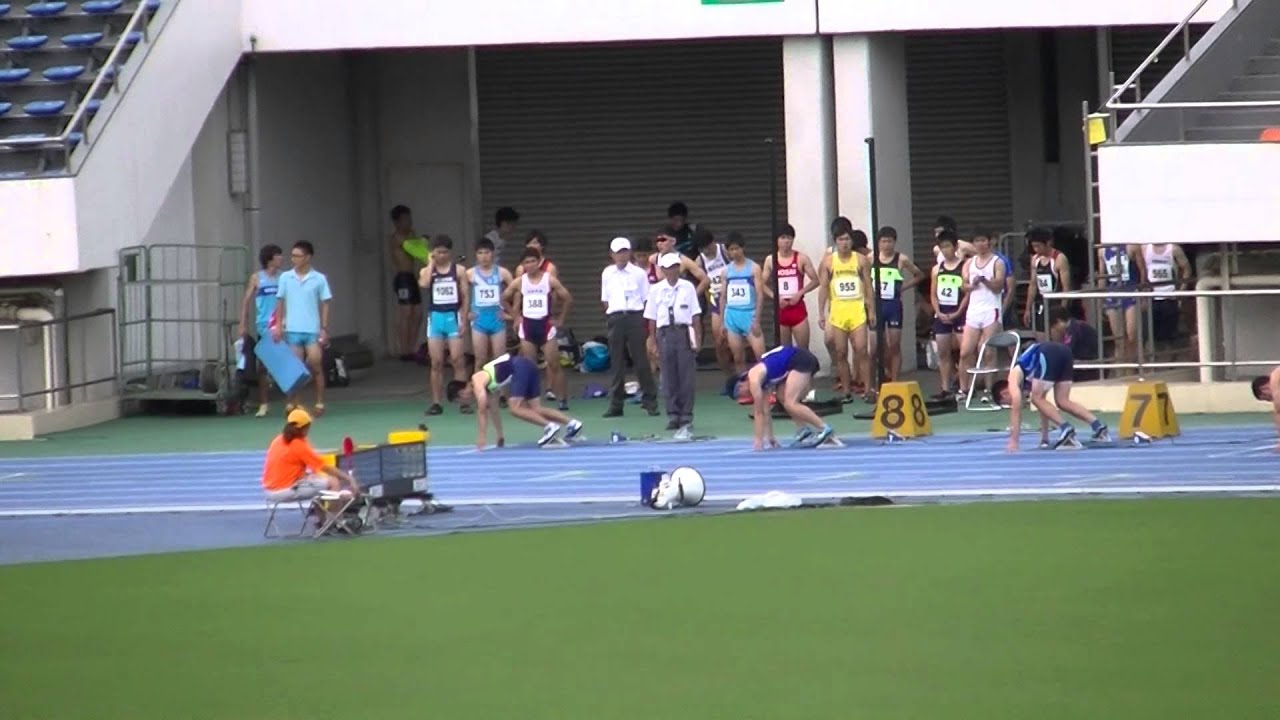 NISHI Athletic MEET 2014 200m 19組 YouTube