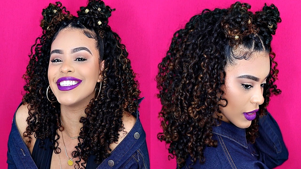 Festival Hairstyle On Natural Hair Aussie Miracle Curls Line
