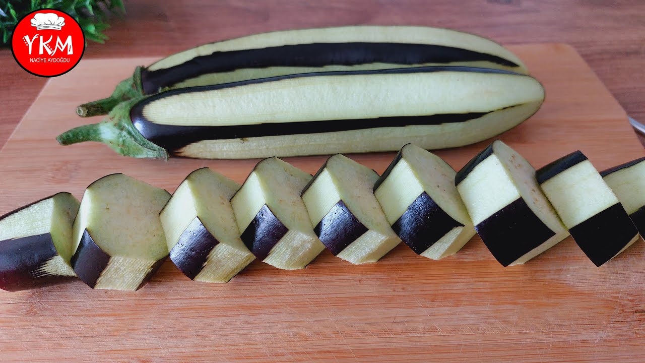 PATLICANI BU ŞEKİLDE KESİN VE PİŞİRİN ❗❗ BU TARİFİ MUTLAKA DENEMELİSİN ???? Patlıcan Kebabı ????