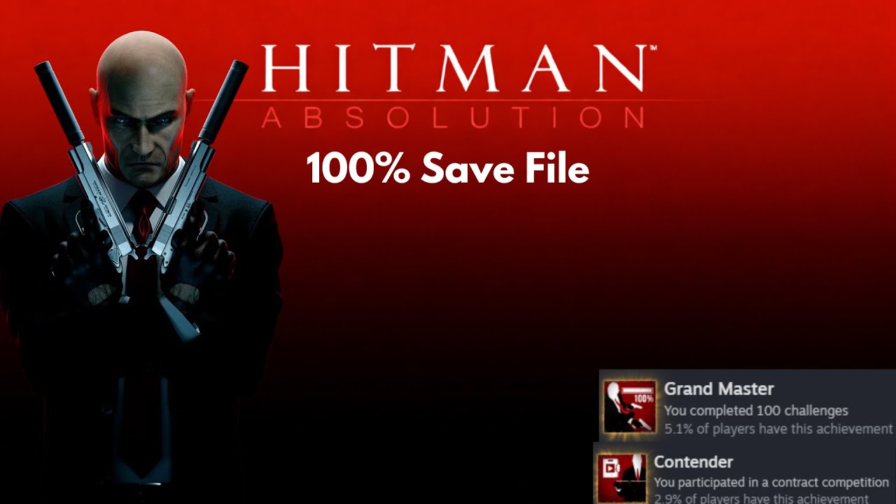 Hitman: Absolution Save File – Easy Drag & Drop | Steam Mod Save - YouTube