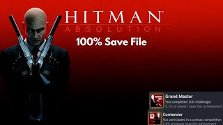 Hitman: Absolution Save File – Easy Drag & Drop | Steam Mod Save