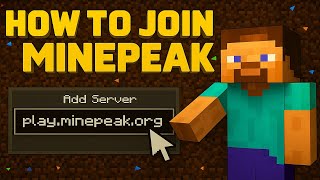 How to Register and Join Minepeak Minecraft Server?