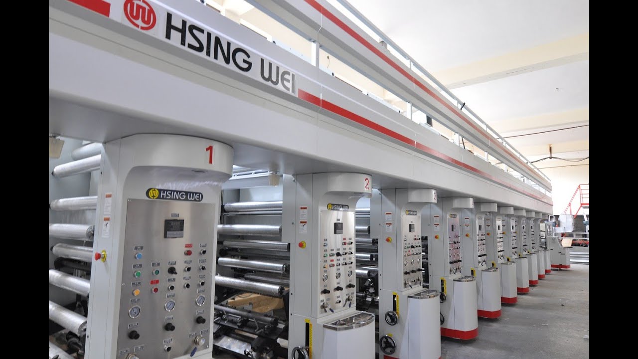 Rotogravure machine supplier Taiwan