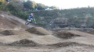 20131201 KX85 New Supercross track test riding vol2