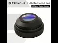F-theta Scan Lens Field Lens 1064nm 50x50 - 300x300mm F63-420mm
