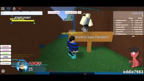 Roblox  Super Check Point new game over music