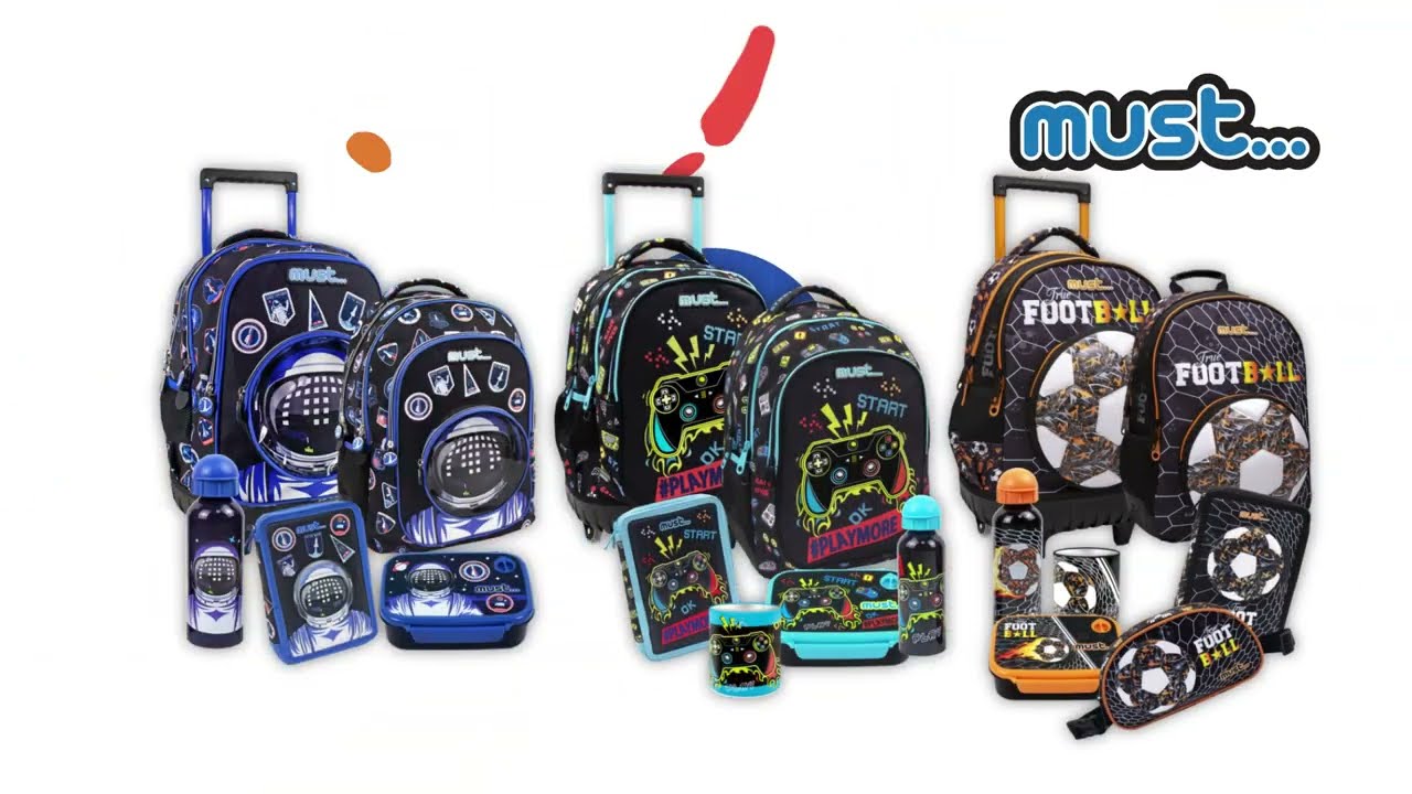 Σχολικές Τσάντες Νηπιαγωγείου Must | Must Backpacks