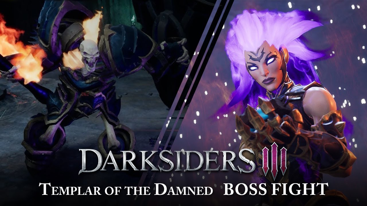 Darksiders 3 - Templar of the Damned - Mini Boss Fight