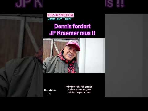 Dennis fordert JP Kraemer raus. das Rennen Dennis live: der-dennis.com jpkraemer