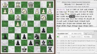 Blitz chess postmortem #505: Sicilian defense - Kan variation