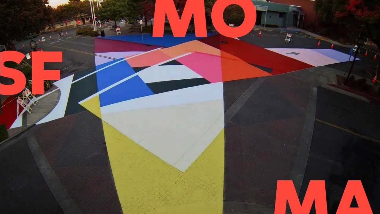 INSTALLATION:  Jessica Stockholder Paints the Town