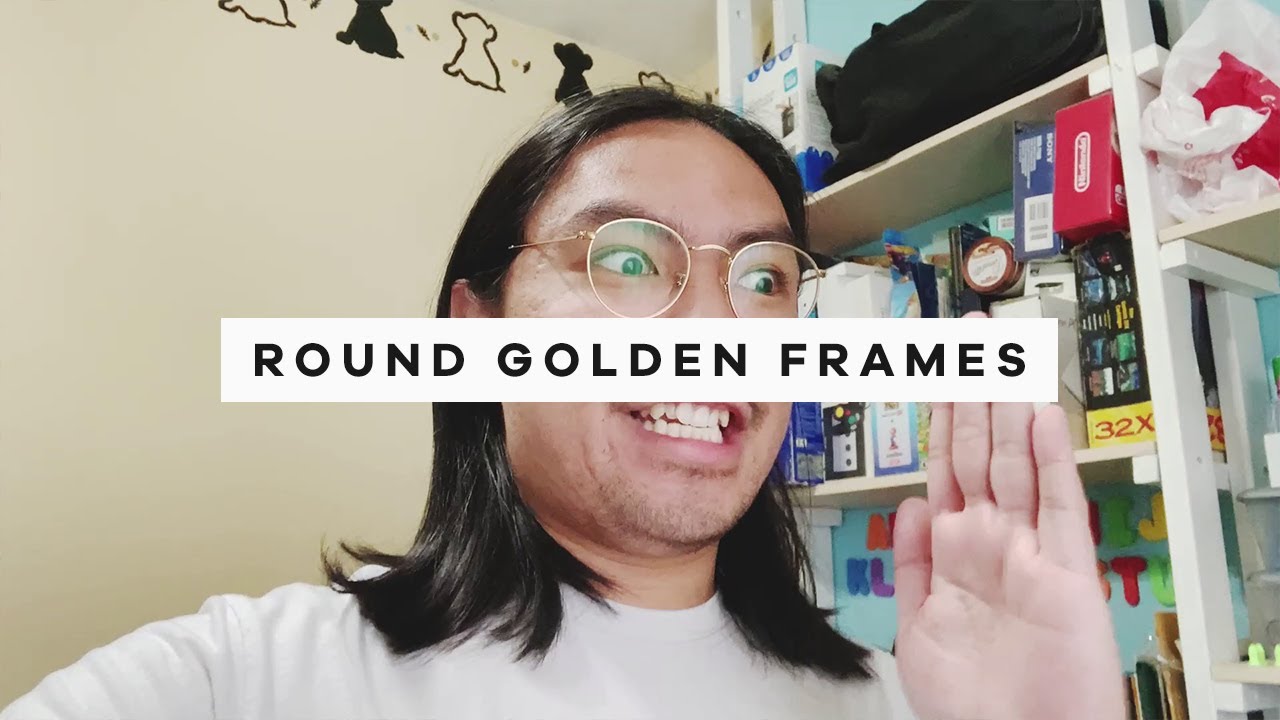Video Blog 156 - Round Golden Frames