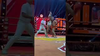 Perfect Knee KO  #kunkhmerfighting #boxing