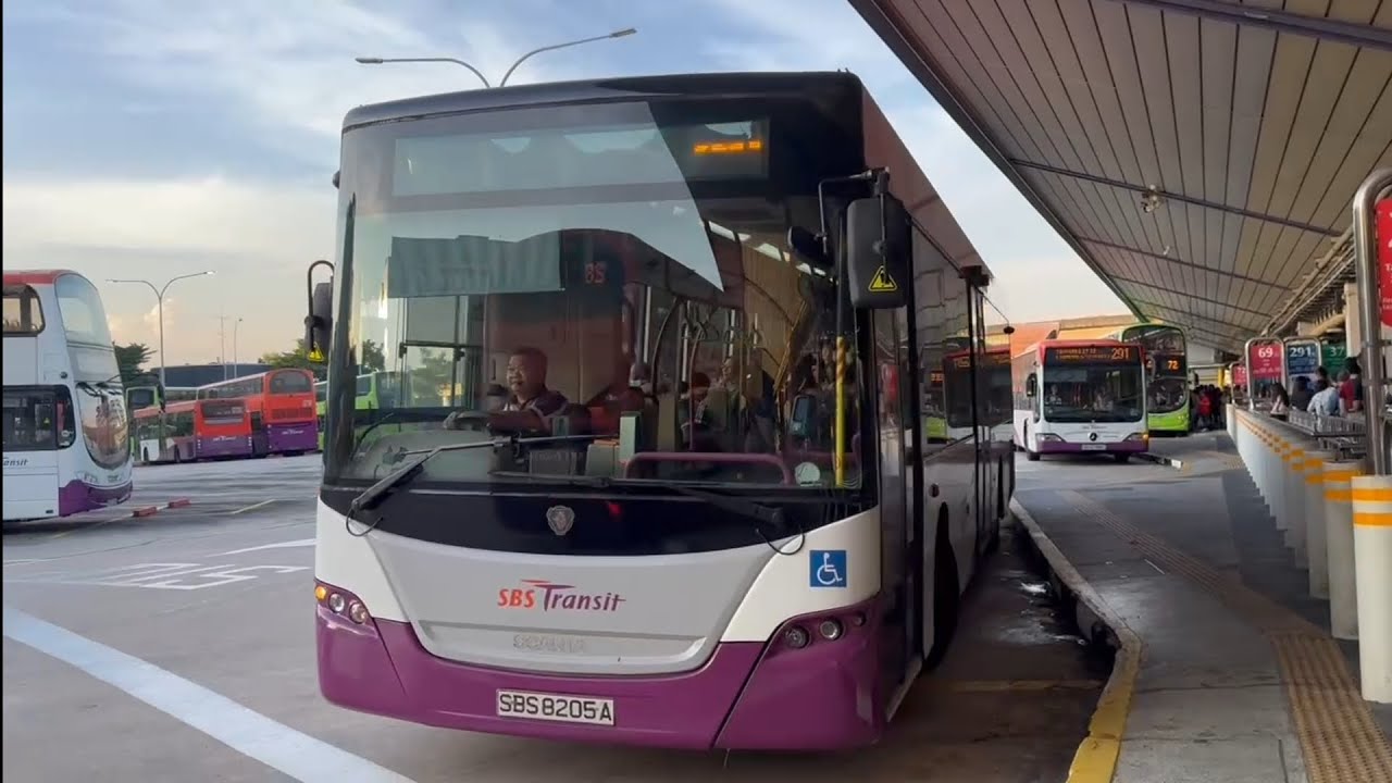 [視聴者提供] Footage from @thetampinesbusenthusiast SBS8205A 291, Scania ...