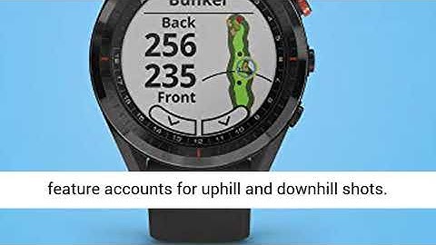 Garmin Approach S62, Premium Golf GPS Watch, Built in Virtual Caddie, Mapping and Full Color Screen,