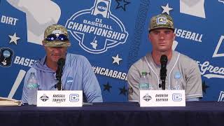 Atlanta Regional | The Citadel vs. Oklahoma on May 30 | Postgame Press Conference