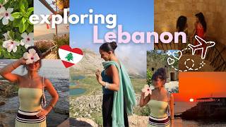 Vlog: Exploring Lebanon ☆ Waterfalls, Churches, Mountains & food