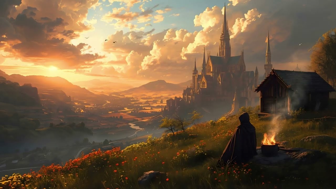 Echoes of Eternal Lands – 2 Hours Relaxing Fantasy Ambience | Chronicles of the Crownless