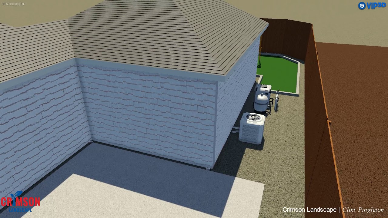 Lavelle Modern Landscape with artficial grass