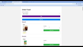 Canteen Management project