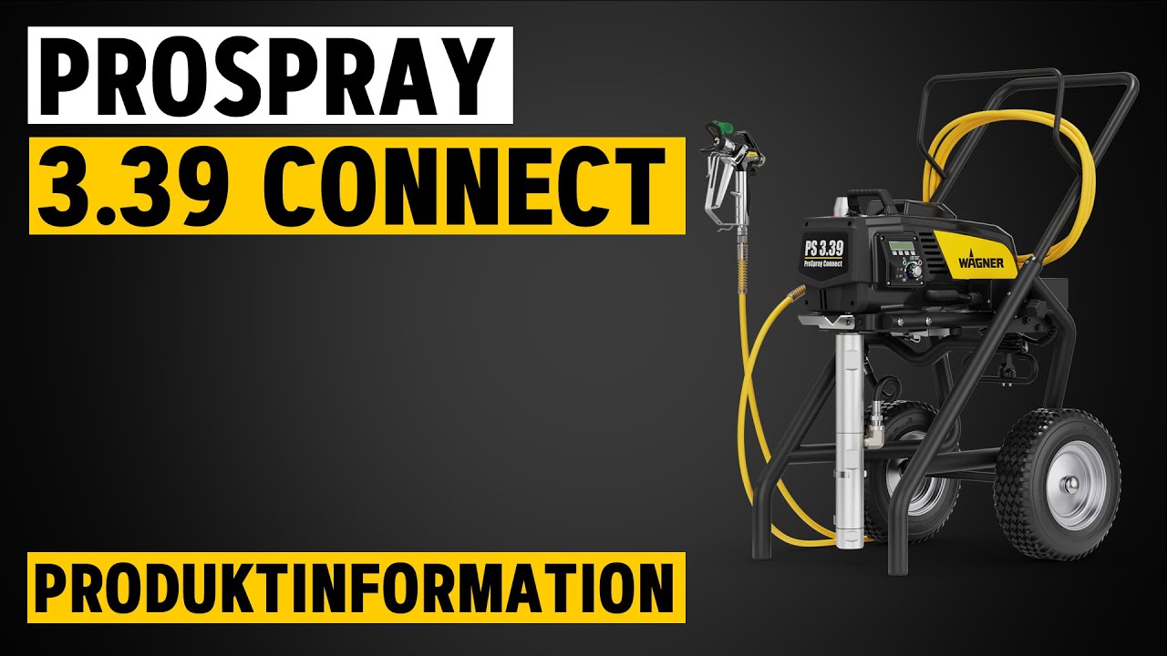 ProSpray 3.39 Connect - Inbetriebnahme, Anwendung, Tipps & Tricks, Reinigung | WAGNER
