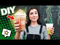 Real VS DIY Starbucks Drink Challenge!