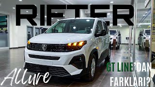 Tasarimi Heyecan Veri̇ci̇ 2024 Peugeot Rifter Allure Paket İnceleme 1.5 Bluehdi 130 Hp Eat8