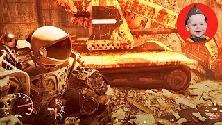 Fallout 76. The Burning Mine - Exploring the Ash Heap (PS4 gameplay. Episode 23)