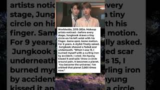 Why BTS Jungkook Draws a Small Circle on His Wrist Before Every Performance Was Finally Answered