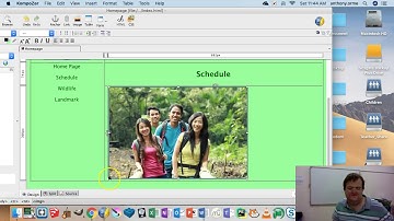 Web Authoring using Kompozer on Mac Task 4 2017