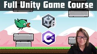 Make a Flappy Bird Game From Scratch in Unity 6 & C# - Slow Paced Full Course For Beginners