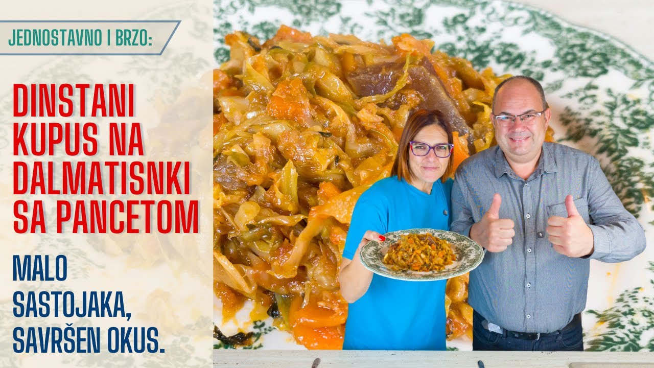 Dinstani kupus na dalmatinski s pancetom | Brzo i jeftino (recept)
