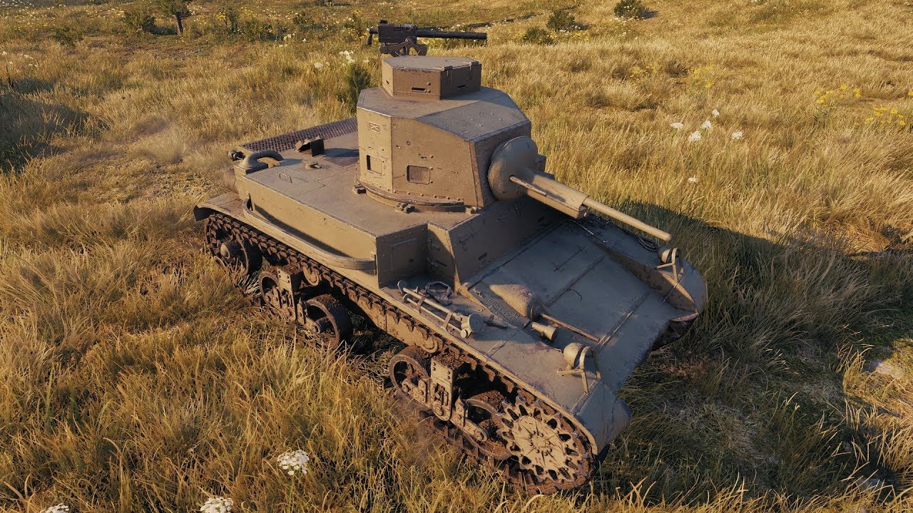 World of Tanks M2