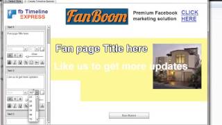 Fb timeline software demo